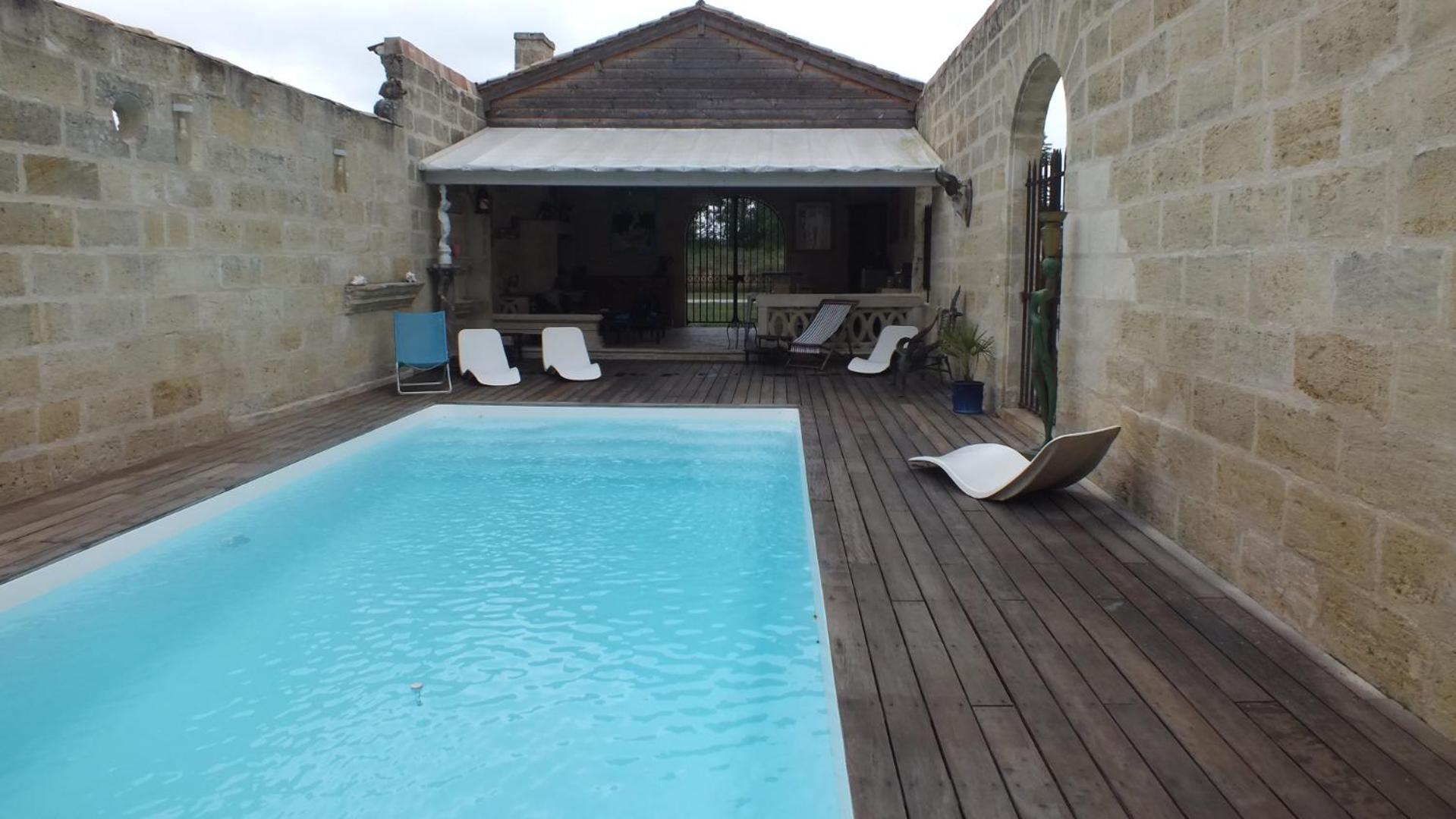 Villa La Chapelle du Domaine de Choisy à Abzac  Extérieur photo